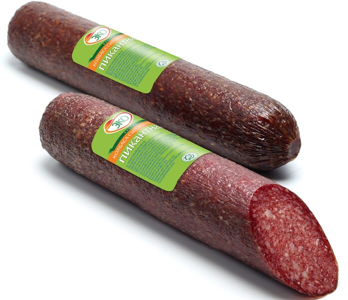 Колбаса ЭКО Пикантная Халяль с/к, 500 гр., вакуум