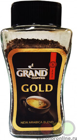 ГРАНД кофе Голд стекло 170гр, Санти ООО