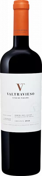 Вино Valtravieso Vino De Paramo Crianza Ribera del Duero DO Bodegas y Vinedos Valtravieso 2018 0.75л