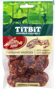 Лакомство для собак нарезка Палермо с говядиной и бараниной