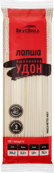 Лапша ВкусВилл Удон 400г