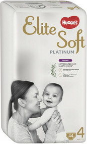 Трусики-подгузники Huggies Elite Soft Platinum 4 (9-14 кг) 44шт