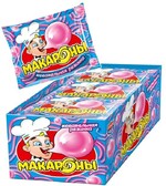Жевательная резинка Секретик Радости Макароны, 12 гр., флоу-пак