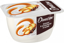 Десерт творожный Даниссимо кофейный с бананом и карамелью 5,8% 130 г