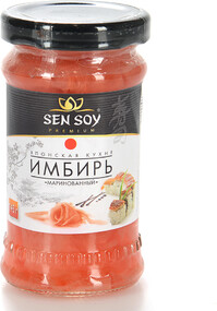 Имбирь Sen Soy Премиум маринованный 145 г