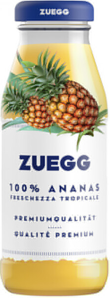 Сок Zuegg ананасовый 100% восстановленный 200 мл