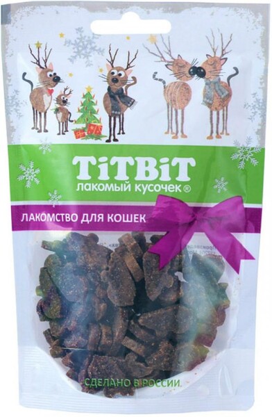 Лакомство для кошек TiTBiT мышки с таурином, 50 г