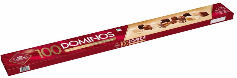 Конфеты Lambertz 100 Dominos шоколадные в виде домино 1250 г