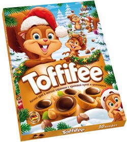 Конфеты Toffifee Санта Белки, 250 г