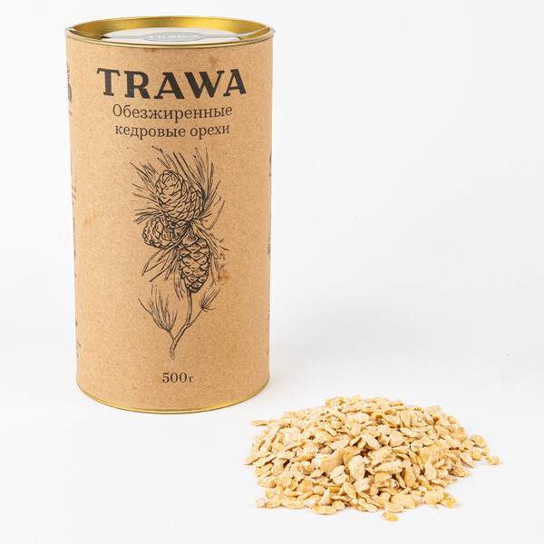 Кедровый орех обезжиренный Trawa, 500 г