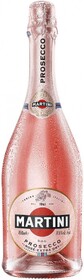 Вино игристое MARTINI Prosecco Rose розовое сухое, 0.75л Италия, 0.75 L