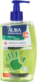 Жидкое мыло Аура чайное дерево антибактер.500мл