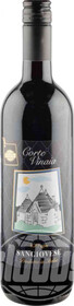 Вино Глобус Corte Vinaia Sangiovese красное полусухое 12 % алк., Италия, 0,75 л