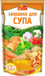 Бакалея Русский аппетит Приправа универсальная Заправка для супа 55 гр. (30) (мин.5 штук) big pack (Д-060)