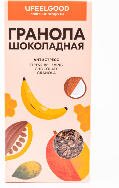 Гранола Шоколадная Антистресс, Ufeelgood - 200 г