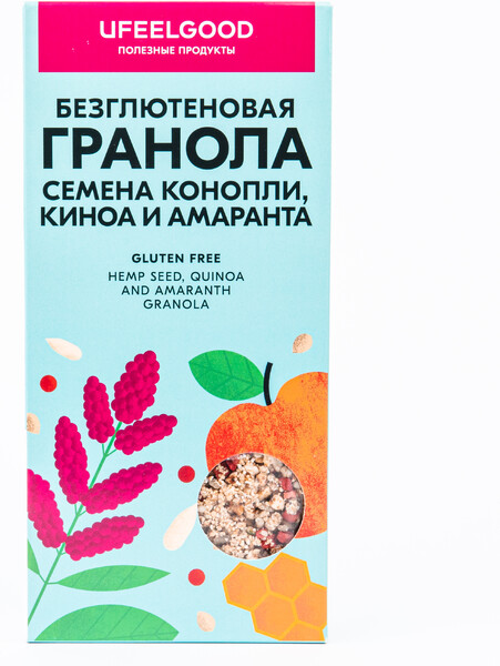 Гранола безглютеновая , Ufeelgood - 200 г