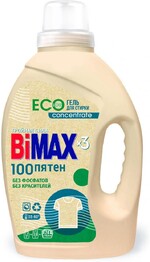 Гель для стирки BiMAX Эко Концентрат 100 пятен 1.2кг