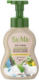 Пена для мытья посуды, овощей и фруктов BIOMIO Bio-foam Лемонграсс, экологичная, 350мл Россия, 350 мл