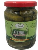 Огурцы Shamb маринованные Армения, 580 гр., стекло