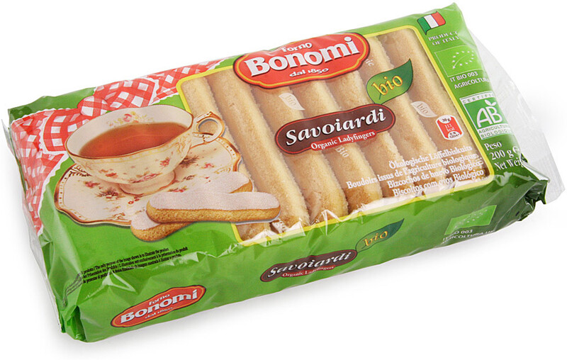 Печенье Bonomi Savoiardi Bio сахарное 200г