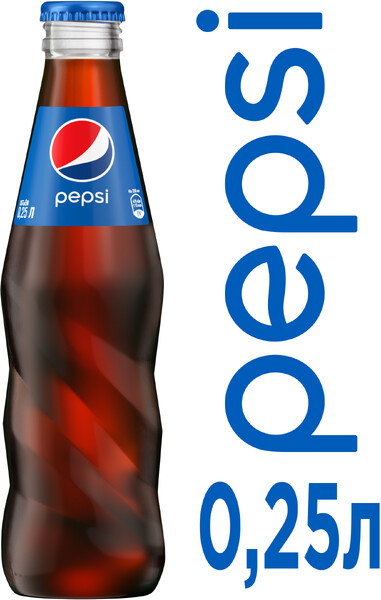 Напиток газированный, Pepsi, 0,25 л ж/б