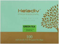 Чай зеленый Heladiv Professional Line, 100 пакетиков