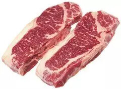 Стейк из мраморной говядины Нью-Йорк ~500г