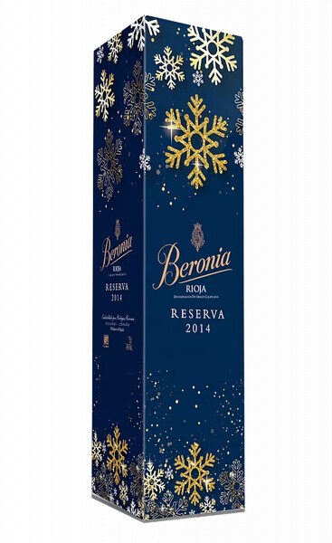 Вино Reserva Rioja DOCa Beronia (gift box) 2017 0.75л