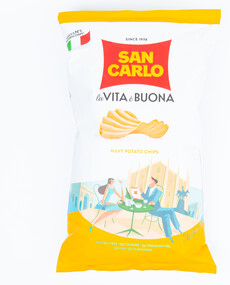 Чипсы картофельные San Carlo Рифленые - 180 г