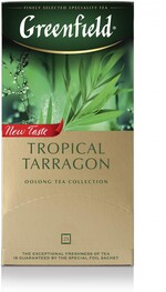 Чай зеленый Greenfield Tropical Tarragon, 25х1,5 г