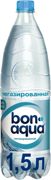 Вода Bonaqua питьевая негазированная 1.5л