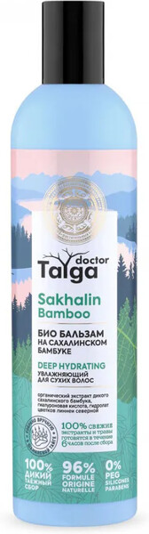 Бальзам для волос Natura Siberica Doctor Taiga Био Увлажняющий для сухих волос 400 мл