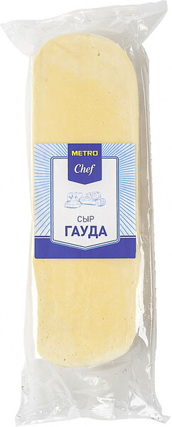 Сыр полутвердый Metro Chef Гауда 48% бзмж ~2,5 кг