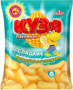 Кукурузные палочки Кузя Лакомкин с сахарной пудрой 100 г