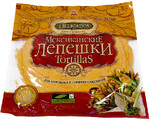 Лепешки  Тортильяс Мексиканские пшеничные сырные Delicados, 400 г Россия