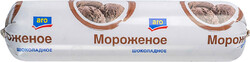 Мороженое пломбир ARO Шоколад полено, 1 кг X 1 штука