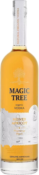 Дистиллят Magic Tree Honey Apricot Vodka Aregak 1л