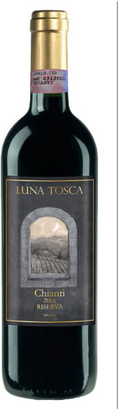 Вино ЛУНА ТОСКА, Кьянти Ризерва, красное сухое (Италия), 0,75л