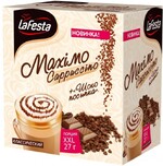 Кофе растворимый La Festa, Maximo Cappuccino шоко посыпка Классический, 27 гр., пакет