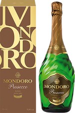 Вино игристое MONDORO Prosecco Венето DOC бел. сух. п/у Италия, 0.75 L