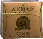 Чай Akbar Gold черный байховый цейлонский, 100шт