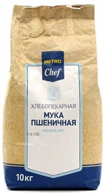METRO Chef Мука пшеничная хлебопекарная высший сорт, 10кг