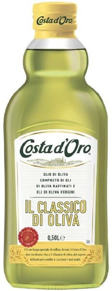 Масло оливковое COSTA D`ORO, 0,5л