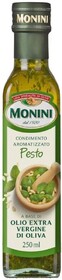 Масло оливковое Monini Extra Virgin с ароматом песто, 250 мл