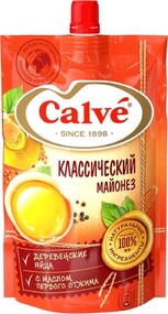 Майонез Calve классический с дозатором 50%, 200г