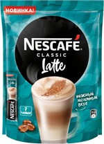 Напиток кофейный растворимый Nescafe Classic Latte 7шт*18г