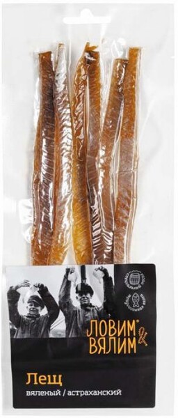 Лещ вяленый «Ловим Вялим» соломка, 80 г