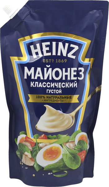 Майонез Heinz Классический 67% 750г