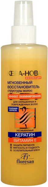 Мгновенный восстановитель структуры волос Floresan КераНова 275 мл
