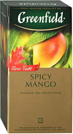 Чай зеленый Greenfield Spicy Mango оолонг, 25x2 г